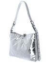 FURLA Sfera Soft Shoulder Bag M Silver FURLA Sfera Soft Shoulder Bag M Silver