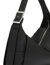 LIEBESKIND BERLIN LOU 2 3D Leather Hobo M Black