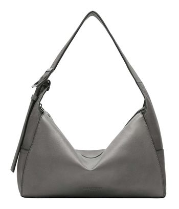 LIEBESKIND BERLIN LOU 2 3D Leather Hobo M Iron