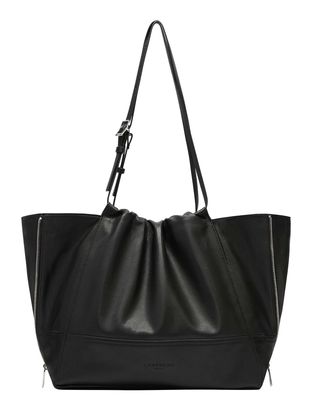 LIEBESKIND BERLIN LOU 2 3D Leather Shopper L Black