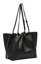 LIEBESKIND BERLIN LOU 2 3D Leather Shopper L Black LIEBESKIND BERLIN LOU 2 3D Leather Shopper L Black