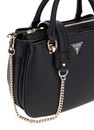 GUESS Fedora Shoulder Satchel Black GUESS Fedora Shoulder Satchel Black