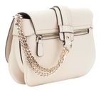 GUESS Fedora Flap Shoulder Bag Bone GUESS Fedora Flap Shoulder Bag Bone