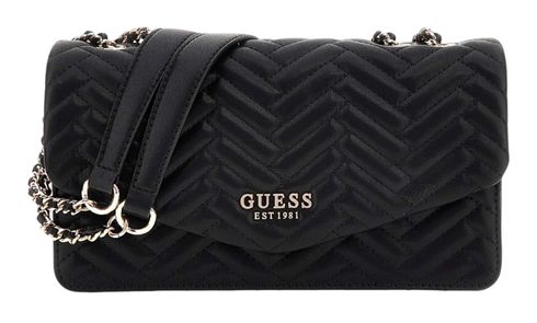 GUESS Anning Convertible Xbody Flap Bag Black