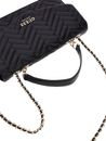 GUESS Anning Convertible Xbody Flap Bag Black