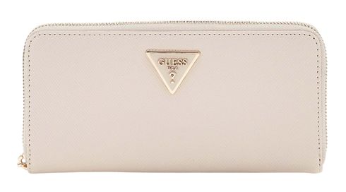 GUESS Laurel SLG Large Zip Around Wallet L Bone