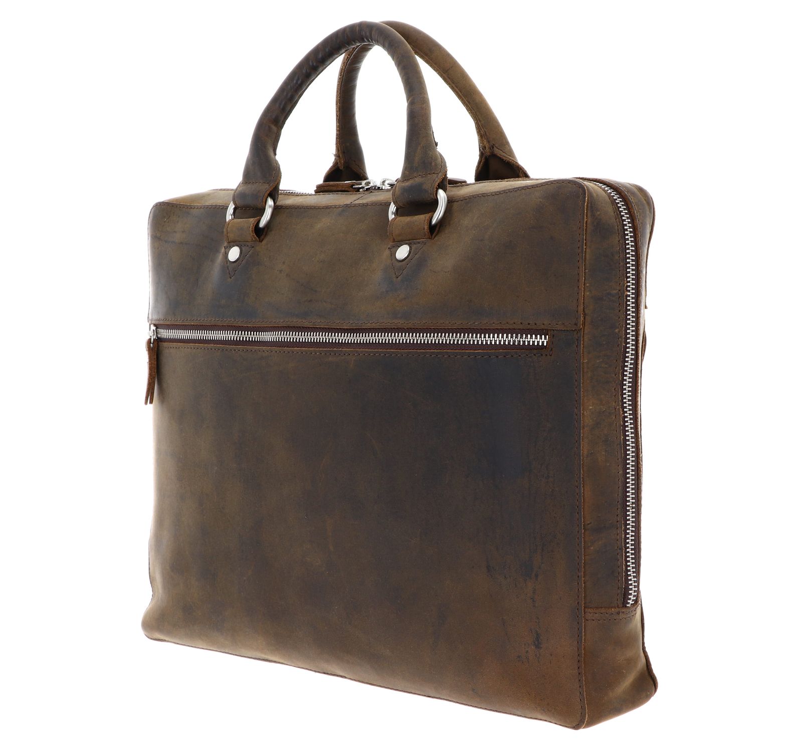 LEONHARD HEYDEN Salisbury Briefcase 1 Compartment Brown LEONHARD HEYDEN Salisbury Briefcase 1 Compartment Brown