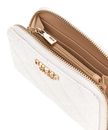 GUESS Laurel SLG Medium Zip Around Wallet M White