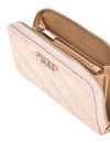 GUESS Laurel SLG Medium Zip Around Wallet M Sand