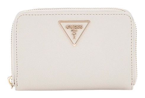 GUESS Laurel SLG Medium Zip Around Wallet Ivory
