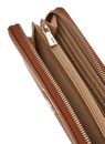 GUESS Laurel SLG Large Zip Around Wallet L Cognac GUESS Laurel SLG Large Zip Around Wallet L Cognac