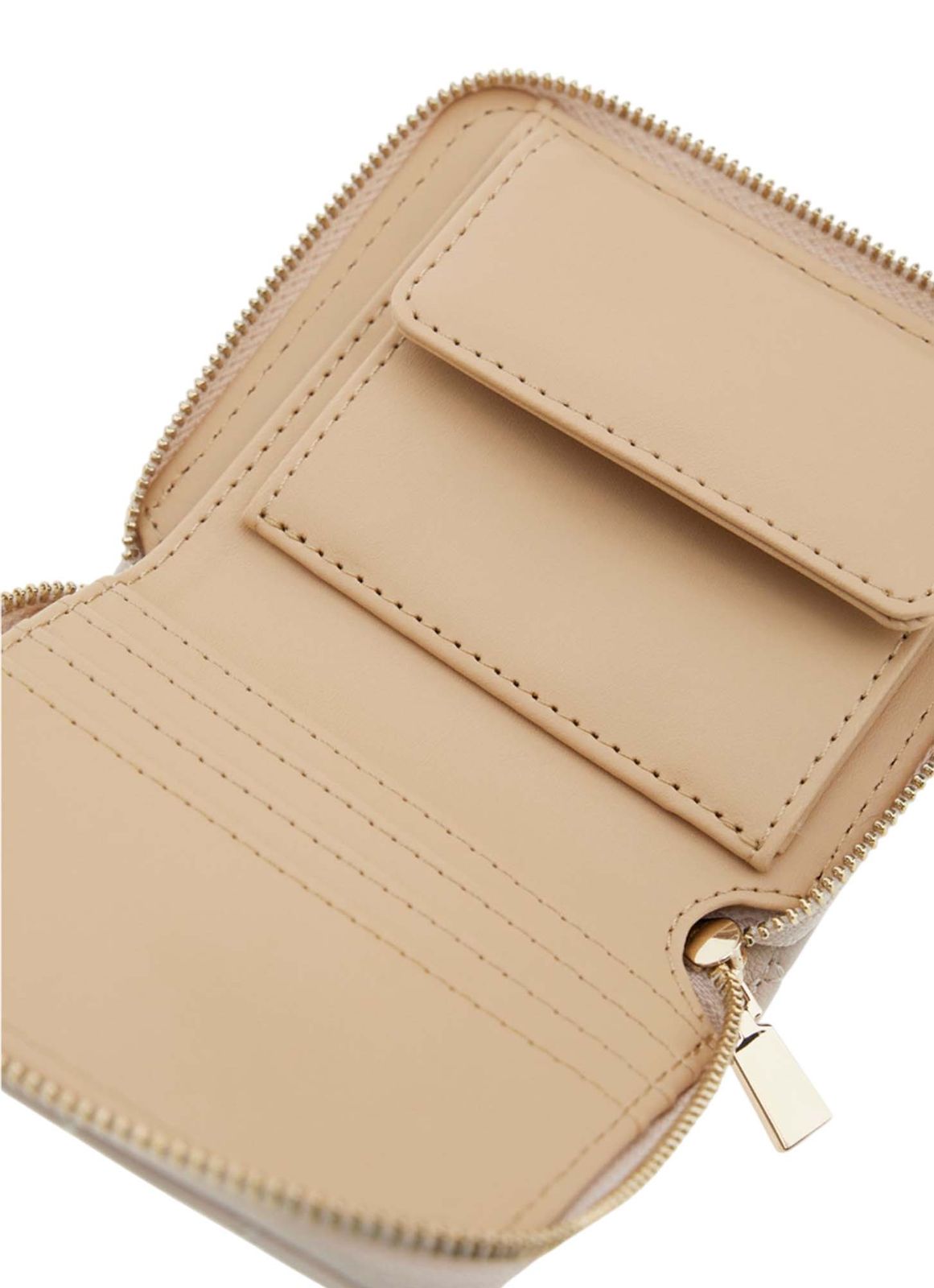 GUESS Eco Rianee SLG Zip Around Wallet S Stone GUESS Eco Rianee SLG Zip Around Wallet S Stone