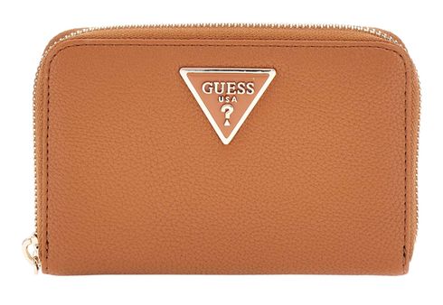 GUESS Laurel SLG Medium Zip Around Wallet Cognac