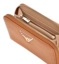 GUESS Laurel SLG Medium Zip Around Wallet Cognac