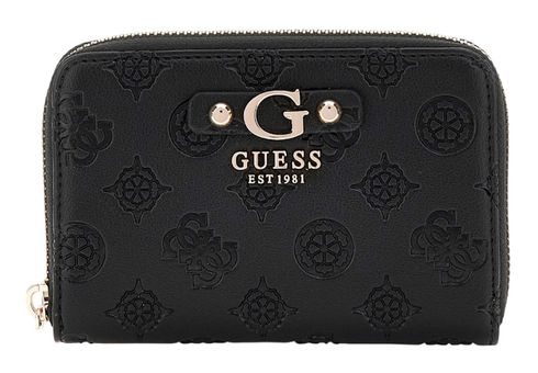 GUESS Gerty SLG Medium Zip Around Wallet M Black