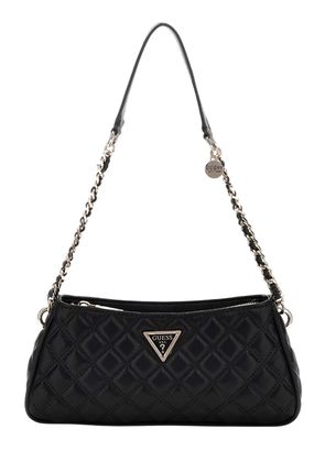 GUESS Giully Top Zip Shoulder Bag Black
