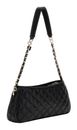 GUESS Giully Top Zip Shoulder Bag Black
