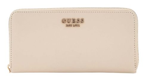 GUESS Laurel SLG Zip Around Wallet L Bone