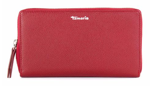 Tamaris Amanda Zip Around Wallet Red