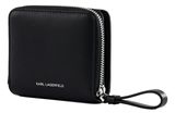 KARL LAGERFELD Essentials Perforated Bifold Wallet M Black KARL LAGERFELD Essentials Perforated Bifold Wallet M Black