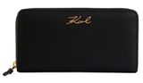KARL LAGERFELD K / Signature Wallet Black / Gold