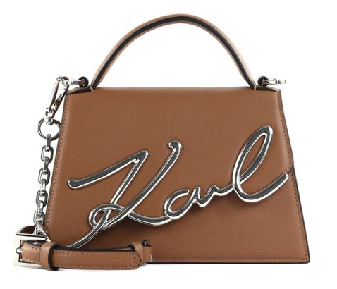 KARL LAGERFELD K / Signature Crossbody Bag Terra