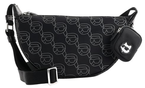 KARL LAGERFELD Ikon Crossbody Bag S Nft Aop Black