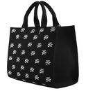 KARL LAGERFELD K / Autograph Square Tote M Black Embellishment