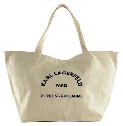KARL LAGERFELD K / RSG Canvas Shopper Natural