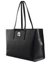 KARL LAGERFELD Ikon Pebble Tote Black KARL LAGERFELD Ikon Pebble Tote Black