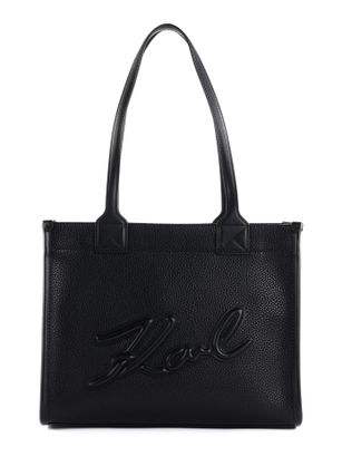 KARL LAGERFELD K / Skuare Tote Grainy M Black