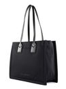 KARL LAGERFELD Ikon Nylon Square Tote M Black