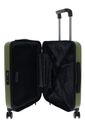 MANDARINA DUCK Tank Case Cabin Trolley With Front Pocket XS Military Green MANDARINA DUCK Tank Case Cabin Trolley With Front Pocket XS Military Green