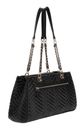 GUESS Anning Shoulder Satchel Bag Black GUESS Anning Shoulder Satchel Bag Black