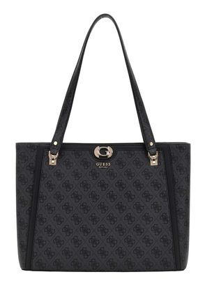 GUESS Orlina Logo Noel Tote Coal Logo