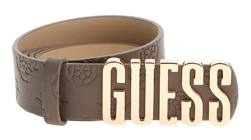 GUESS Gerty Pant Belt W85 Dark Taupe
