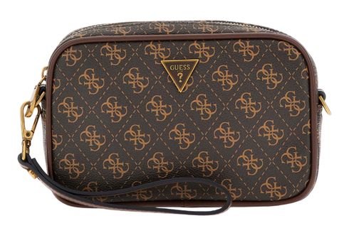 GUESS Torino Small Necessaire Brown / Ochre