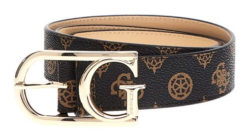 GUESS Dorys Belt W90 Mocha Logo