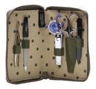 Esquire Peru Manicure Set Olive Esquire Peru Manicure Set Olive
