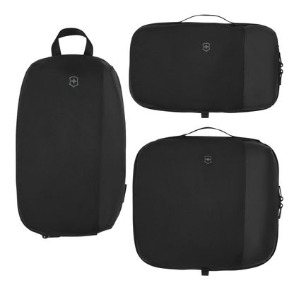 VICTORINOX Travel Essentials Packing Cube Set Black