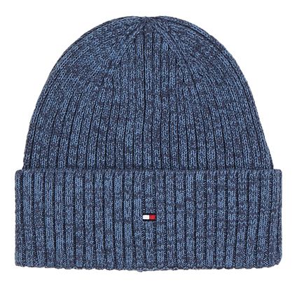 TOMMY HILFIGER TH Flag Beanie Military Denim