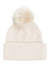 TOMMY HILFIGER Essential Chic Pom Pom Beanie Sugarcane