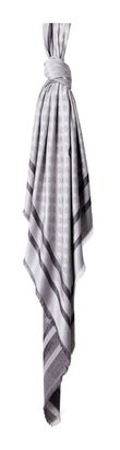 GUESS Kefiah Scarf 135X135 Black
