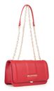 VALENTINO Brass Flap Bag Rosso Scuro VALENTINO Brass Flap Bag Rosso Scuro
