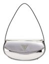 GUESS Arnela Shoulder Satchel Silver GUESS Arnela Shoulder Satchel Silver