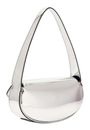 GUESS Arnela Shoulder Satchel Silver GUESS Arnela Shoulder Satchel Silver