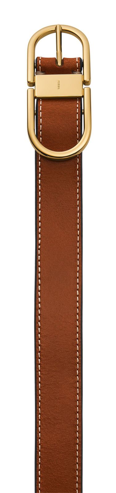 FOSSIL Double D-Link Belt W95 Medium Brown FOSSIL Double D-Link Belt W95 Medium Brown