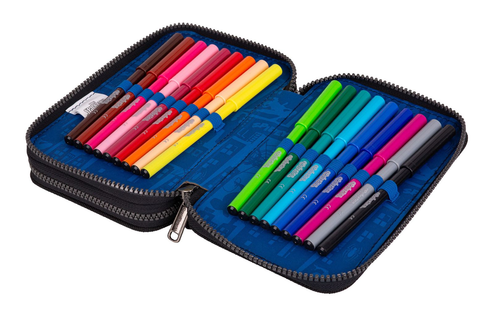 McNeill Jumper 2 Pencil Case with Two Compartments Spider Man McNeill Jumper 2 Pencil Case with Two Compartments Spider Man