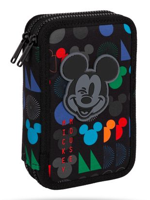 McNeill Jumper 2 Pencil Case with Two Compartments Mickey Mouse