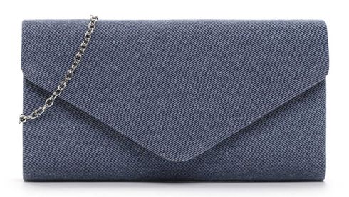 Tamaris Amalia Denim Clutch Blue